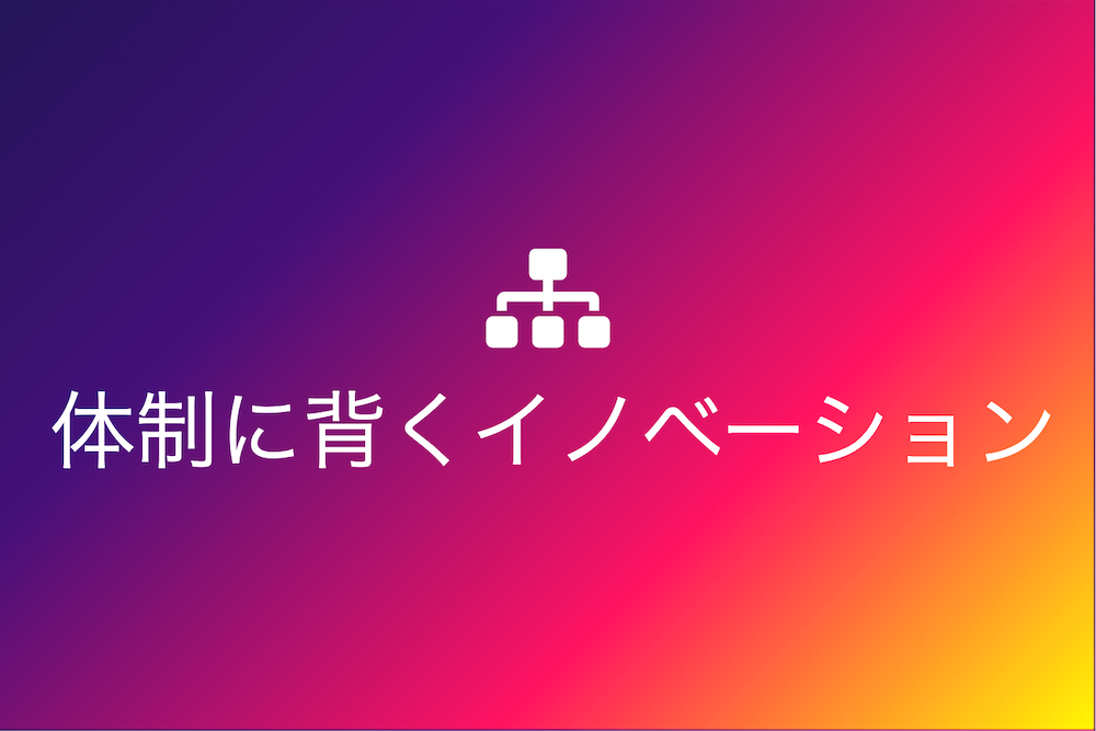 体制に背くイノベーションの誕生