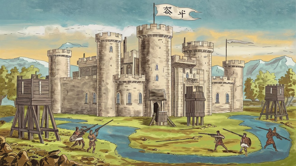 世界の戦国時代における城の攻防戦：落城までのタイムライン
