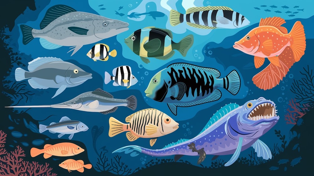 世界最小の魚から最大の魚まで驚くべきサイズと能力の秘密