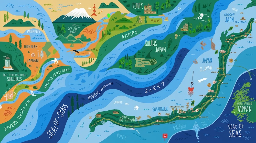 日本と世界の川と海を数値比較しながら辿る知識の大海