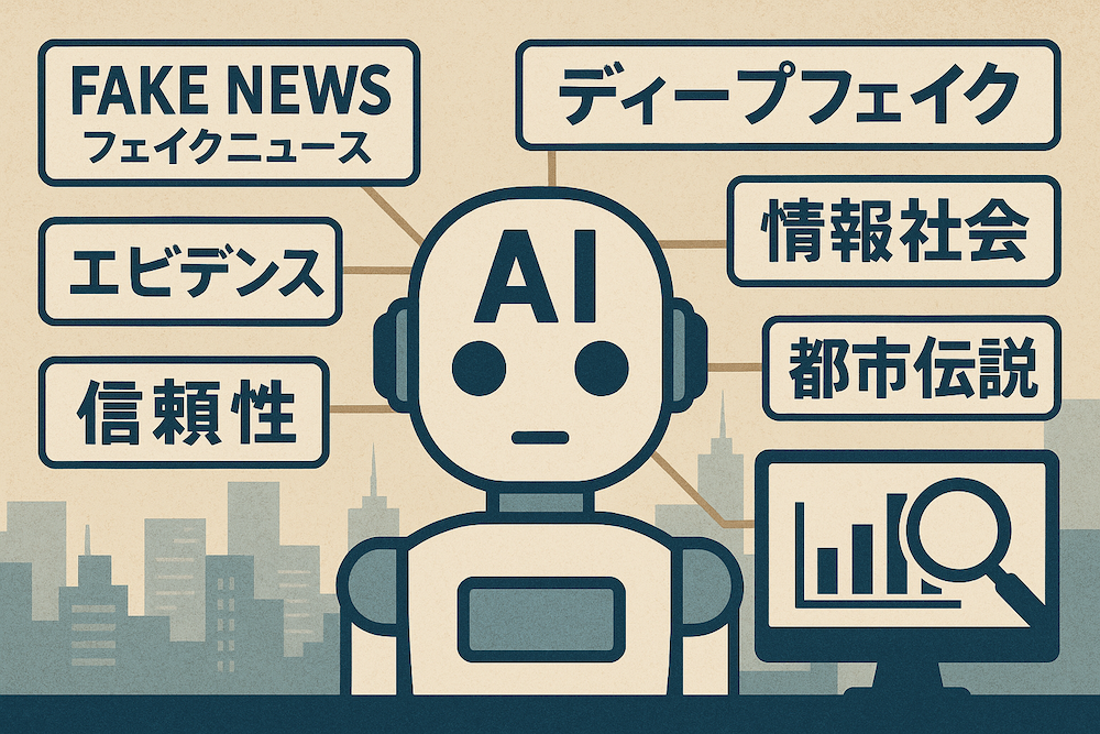フェイクや都市伝説が増殖するAI時代